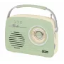 Radio de sobremesa Eltra LUIZA RETRO SP-11 con soporte MP3, USB y tarjeta SD, menta