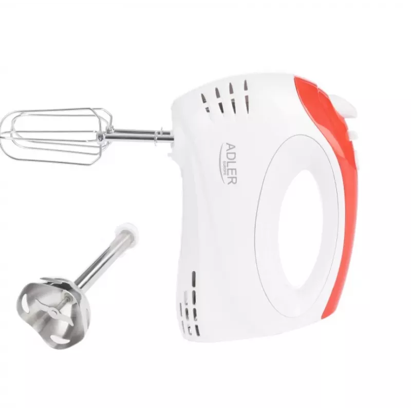 Batidora de mano Adler AD 4212 rojo, blanco