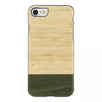 Funda man and wood para iPhone 7/8 – Bambuswald negra