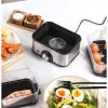Salter EK5885VDE Vaporera compacta de 3 niveles