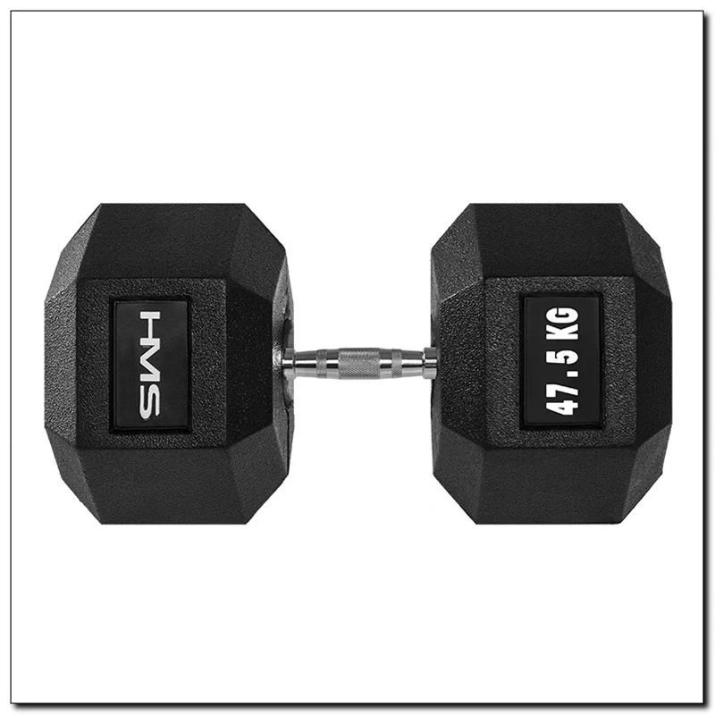 Mancuerna de peso fijo HMS Fitness HEX PRO 47.5 47,5 kg 1 ud.