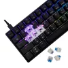 Teclado mecánico White Shark Shinobi-2 switch Blue negro distribución US