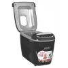 Panificadora Tefal PF611838 — 1600 W, capacidad 1,5 kg, 19 programas, control táctil, negra