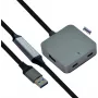Hub USB VALUE 12.99.1125 USB 3.2 Gen 1 Type-A negro 10 m