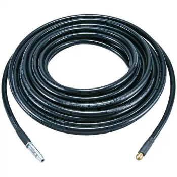 Set de limpieza de tuberías 10 metros, herramienta de limpieza de tuberías negra, para hidrolimpiadoras