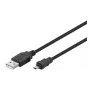 Microconnect USBAMB82 Cable USB USB 2.0 1,8 m USB-A Mini-USB-B Negro