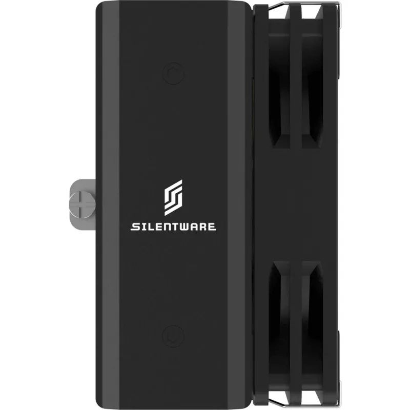 Disipador de CPU Silentware Bora Performance — ventilador PWM de 120 mm, 215 W TDP, 5 heatpipes, compatible con zócalos Intel y AMD