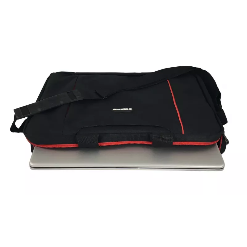 Funda top loader Esperanza SALERNO 39,6 cm (15,6) negra, roja