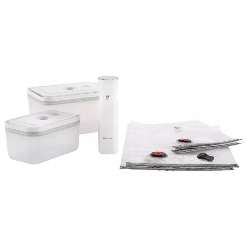 ZWILLING Fresh & Save set de inicio al vacío de plástico M/L, 7 uds., blanco