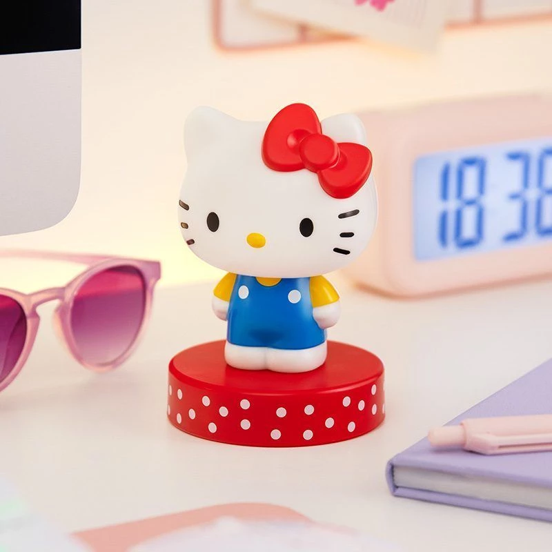 Lámpara de mesa Paladone Hello Kitty Icon Light — lámpara LED decorativa de icono, lámpara de noche compacta
