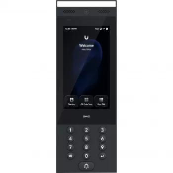 Ubiquiti G3 Intercom terminal intercomunicador para interior/exterior para gestionar solicitudes de acceso en edificios residenciales y comerciales con soporte de pase táctil