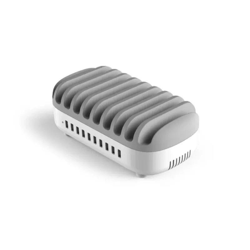 Compulocks estación de carga USB de 10 puertos con enchufe UK - Estación de carga - 120 vatios - 2,4 A - 10 puertos de salida (USB) - Reino Unido