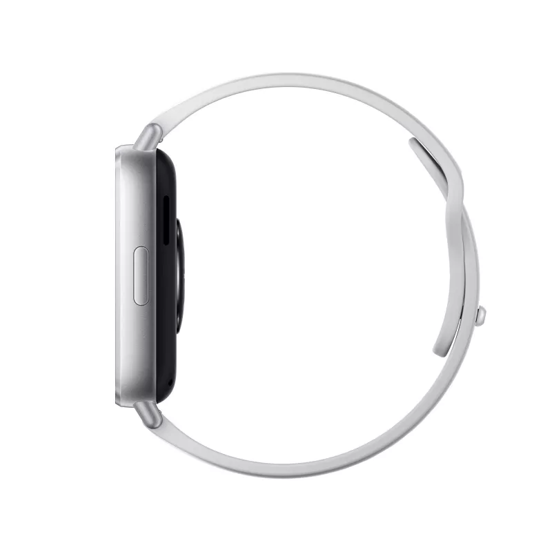 Smartwatch Xiaomi Redmi Watch 5 Active — 2 inch (5,08 cm) LCD, 320×385, 470 mAh, plata, correa TPU, 42,2 g