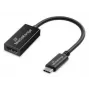 Convertidor de audio y vídeo USB Type-C a HDMI MediaRange MRCS234, 20 cm, negro