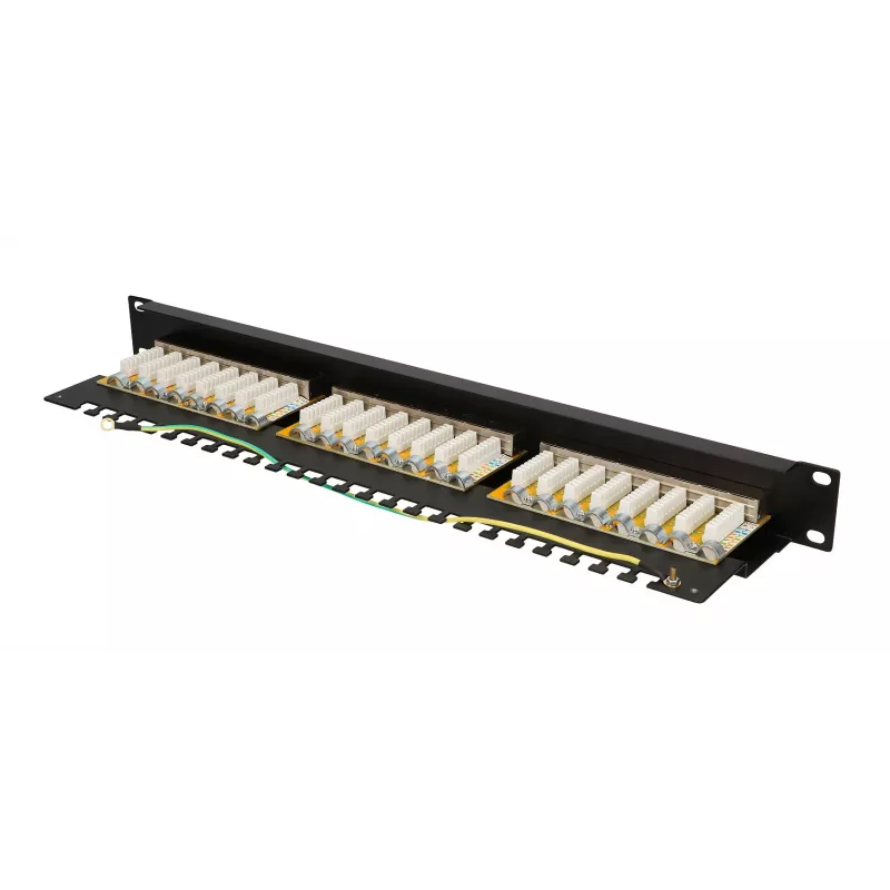 Patch panel Extralink CAT5E STP V2 24 puertos