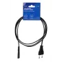 Cable de alimentación Savio CL-100 negro 1,8 m IEC tipo E (3,4 mm, 3,1 mm) IEC C7