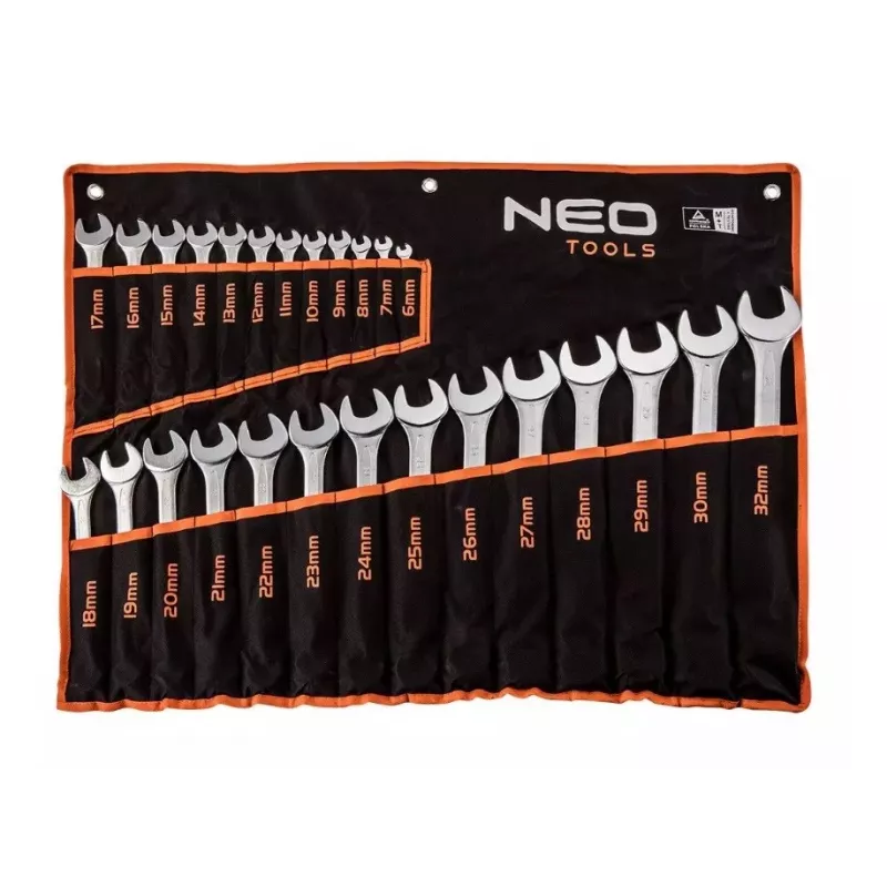 Llave de vaso Neo Tools 6-32 mm, set de 26 piezas