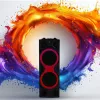 Altavoz portátil Manta SPK1204X800D Minos Pro, negro