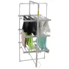 Tendedero eléctrico plegable Adler AD 7829 — 300 W, 148×52×90 cm, blanco, de pie