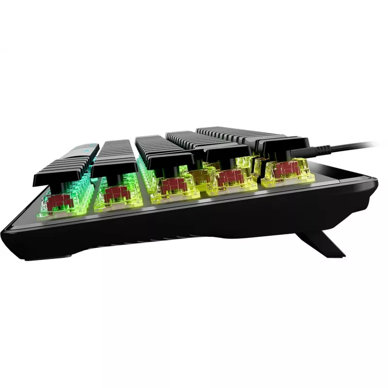Vulcan II Mini Air, Teclado Gaming Negro, Distribución DE, TITAN II Optical Red