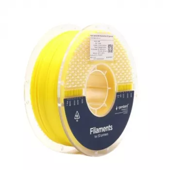 Filamento para impresión 3D Gembird ABS 1,75 mm amarillo 1 kg