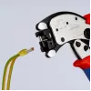KNIPEX Twistor T alicate de crimpar autoajustable, alicate de crimpar para terminales
