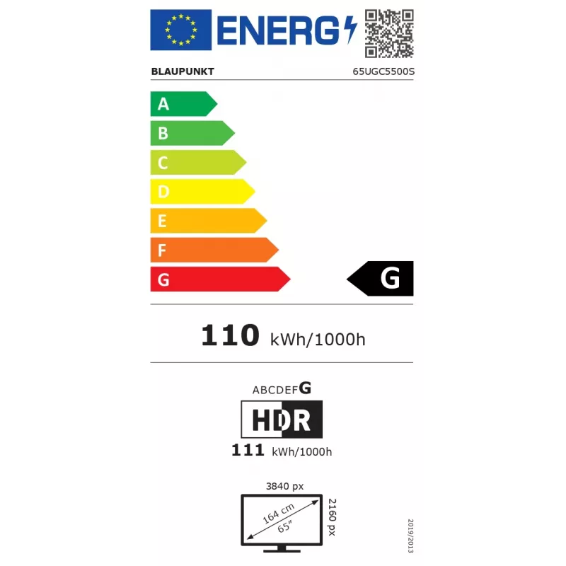 Televisor LED-LCD BLAUPUNKT 65UGC5500S 65