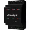 Shelly Pro 3 Relé-interruptor WiFi/LAN/Bluetooth para carril DIN