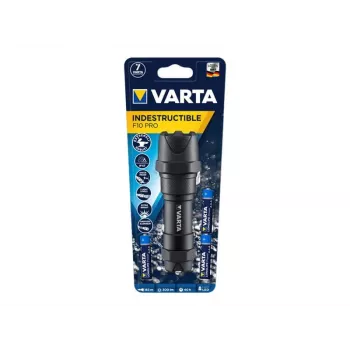 Linterna de mano Varta INDESTRUCTIBLE F10 PRO negra 6W 300lm IP67