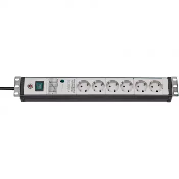 Alargador de corriente Brennenstuhl 1156057696 3m 6 tomas AC para interior