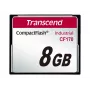 Transcend Industrial - tarjeta de memoria flash - 8 GB - 170x - CompactFlash (TS8GCF170)