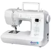 Máquina de coser doméstica mecánica lucznik Malwina 2070 — 63 tipos de puntada, 7 mm de ancho de puntada, 99 programas, ojal automático, brazo libre
