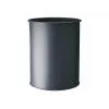 Papelera Durable 330158 15 L redonda metal antracita