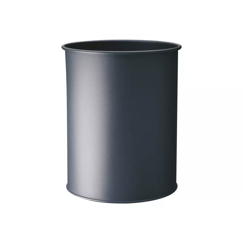 Papelera Durable 330158 15 L redonda metal antracita