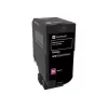 Cartucho de tóner Lexmark 74C20ME 1 ud. magenta