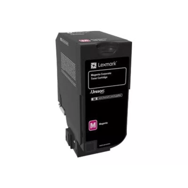 Cartucho de tóner Lexmark 74C20ME 1 ud. magenta