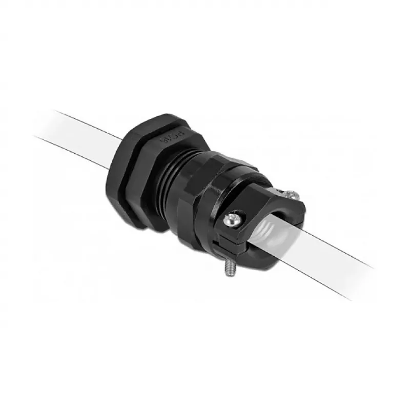 Pasacables DeLOCK 60355 negro metal plástico 1 ud.
