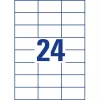 Etiqueta autoadhesiva rectangular Avery 3474 permanente blanca 2400 uds.