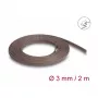 Funda de cables DeLOCK 20896 marrón poliéster 3 mm