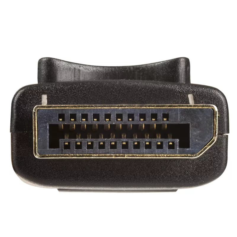 Cable DisplayPort Akyga AK-AV-10, conector/conector, conectores dorados, 1,8 m, negro