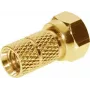 Conector macho coaxial tipo F ShiverPeaks BS85006-AG