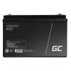 Batería de coche/naútica y ocio Green Cell AGM30 12 V 100 Ah plomo-ácido sellada (VRLA), sin mantenimiento, 171×214×330 mm