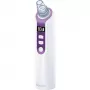Limpiador de poros facial Beurer FC 41 — aspirador de poros compacto, blanco/lila