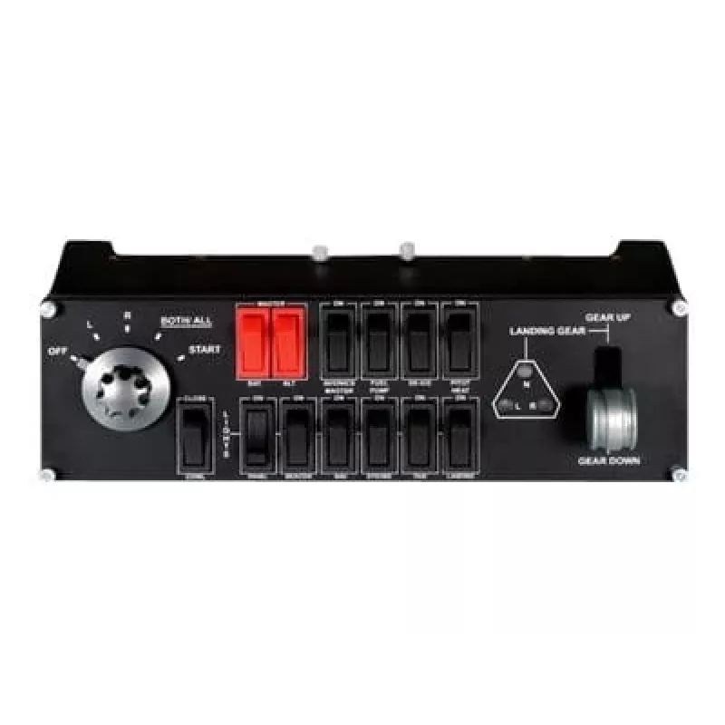 Panel de simulación de vuelo Logitech G G Saitek Pro Flight Switch Panel
