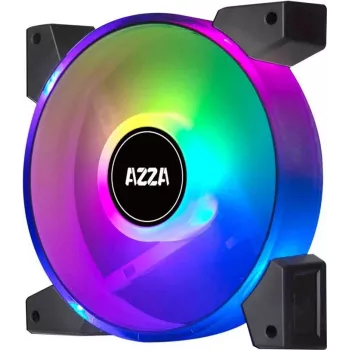 Ventilador de carcasa AZZA Hurricane II ARGB 120mm pack de 4 — ventilador de carcasa ARGB 120 mm, pack de 4
