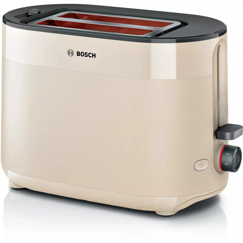 Tostadora Bosch | TAT2M127 MyMoment | Potencia 950 W | Número de ranuras 2 | Material de la carcasa plástico | Beige