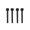 Backplate Alphacool 13072 metal negro 86x67x86mm