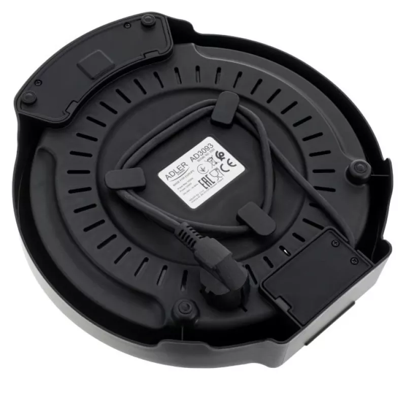 Adler AD 3093 Crepera eléctrica de doble cara 2 en 1, 1600 W, negro