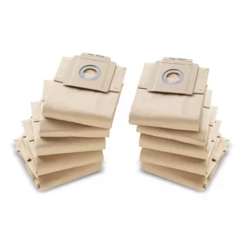 Bolsas de polvo Karcher 6.904-333.0 para aspirador de suelo, papel, arena, 10 uds.