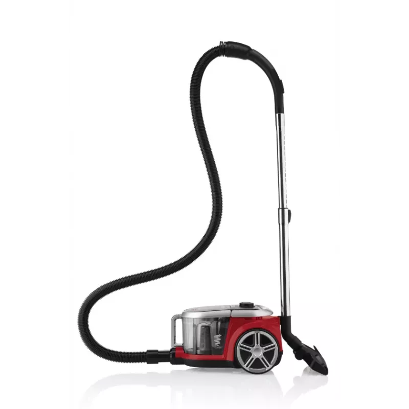 ETA | Aspirador | ETA351790000 Stormy Turbo | Sin bolsa | Potencia 800 W | Capacidad de polvo 2,2 L | Negro/Rojo